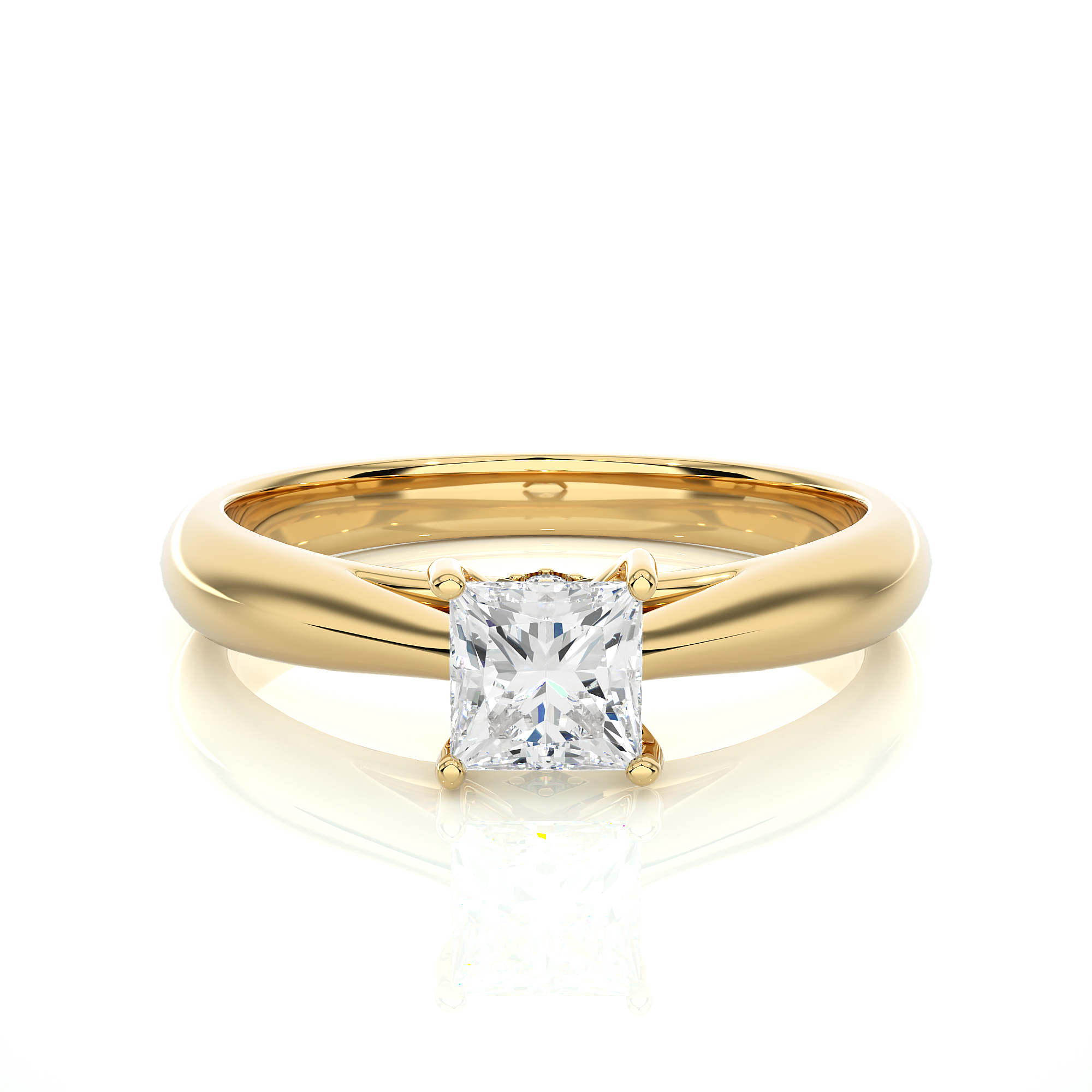 0.80 Carat G Color VS1 Clarity Diamond Studded Natural Diamond Ring.